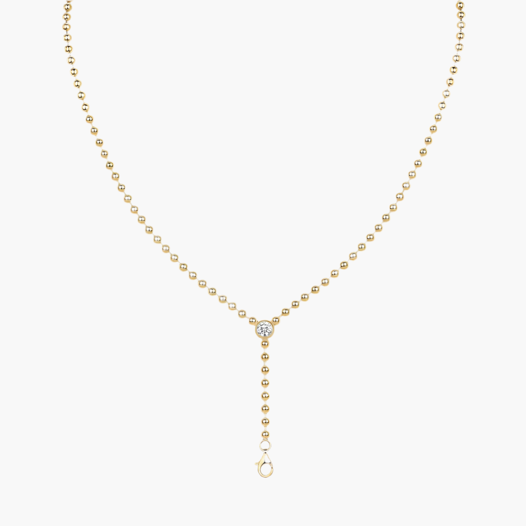 Hook Moissanite Necklace