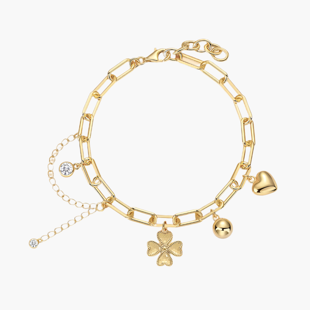 S925 18K Yellow Gold Bracelet