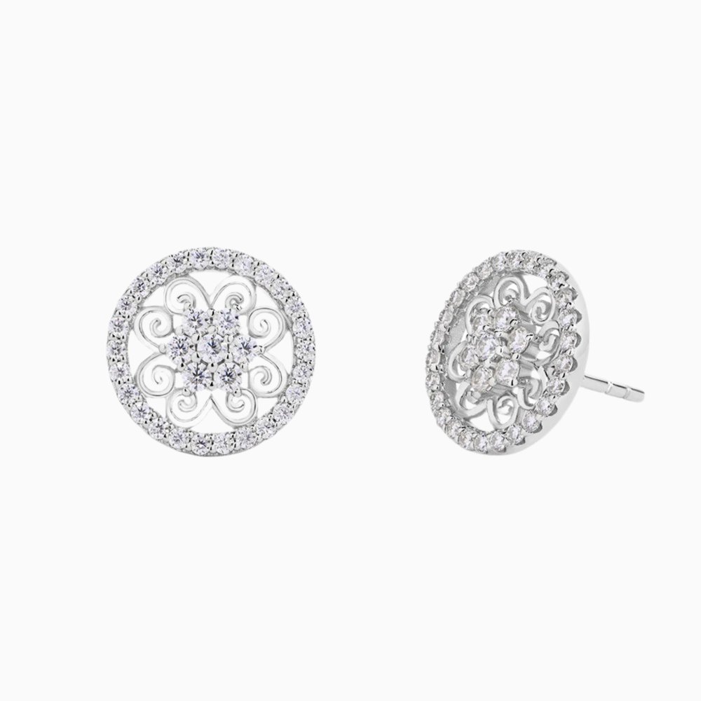 Vintage Moissanite Earrings