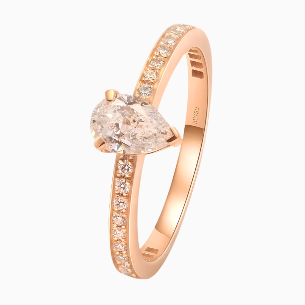 Engagement Diamond Ring 14k Gold