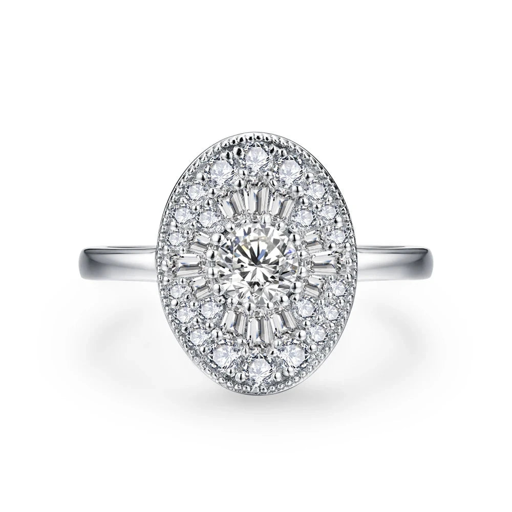 Aaro Moissanite Ring