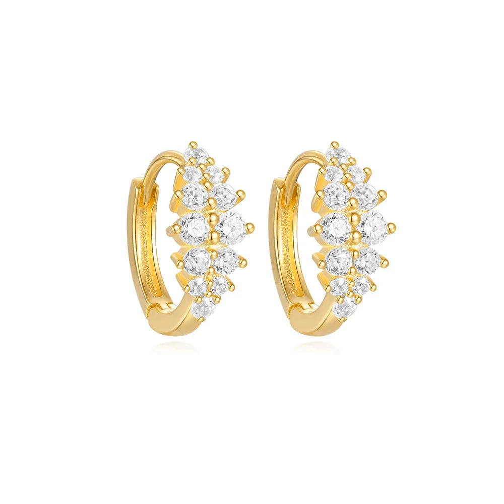 S925 Zircon Earrings