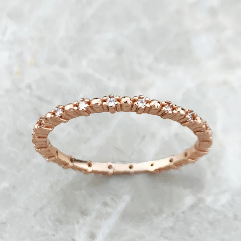 Delicate Dots Ring