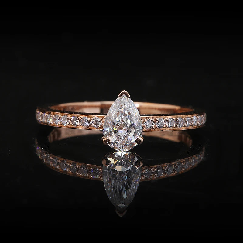 Engagement Diamond Ring 14k Gold