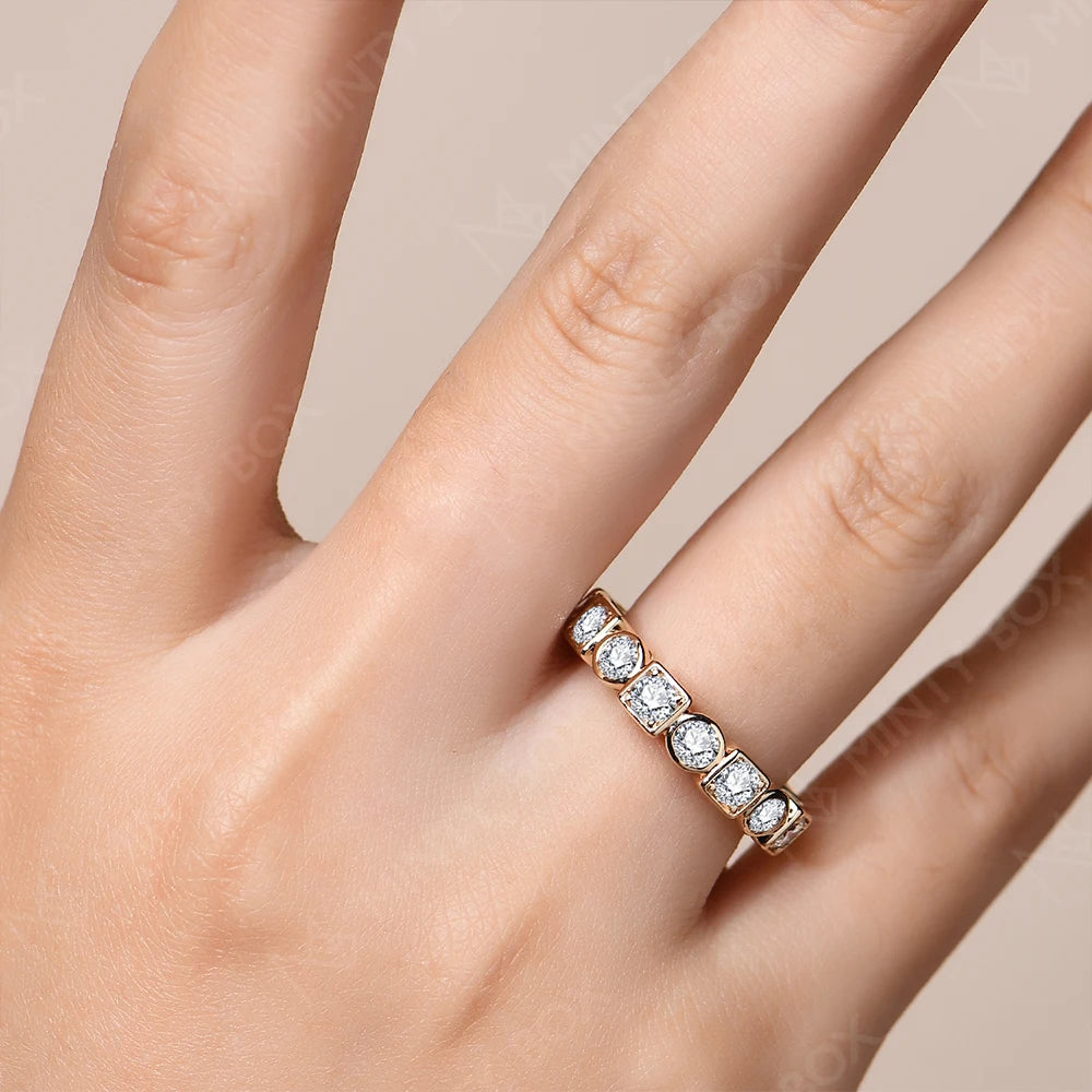 Eternity Moissanite Ring