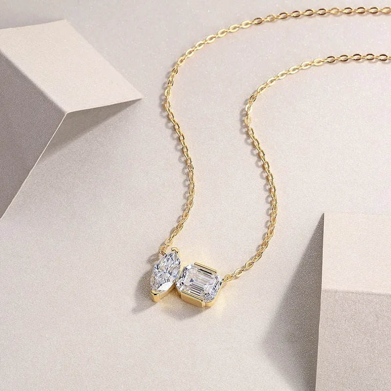 To ET Moi Moissanite Necklace