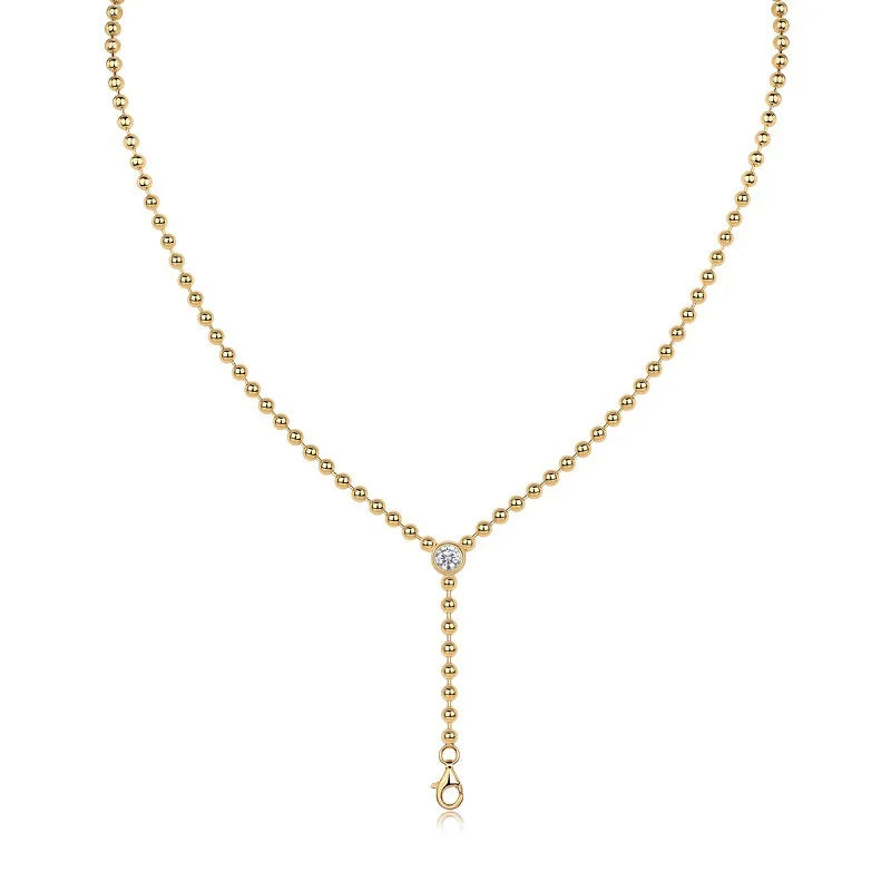 Hook Moissanite Necklace