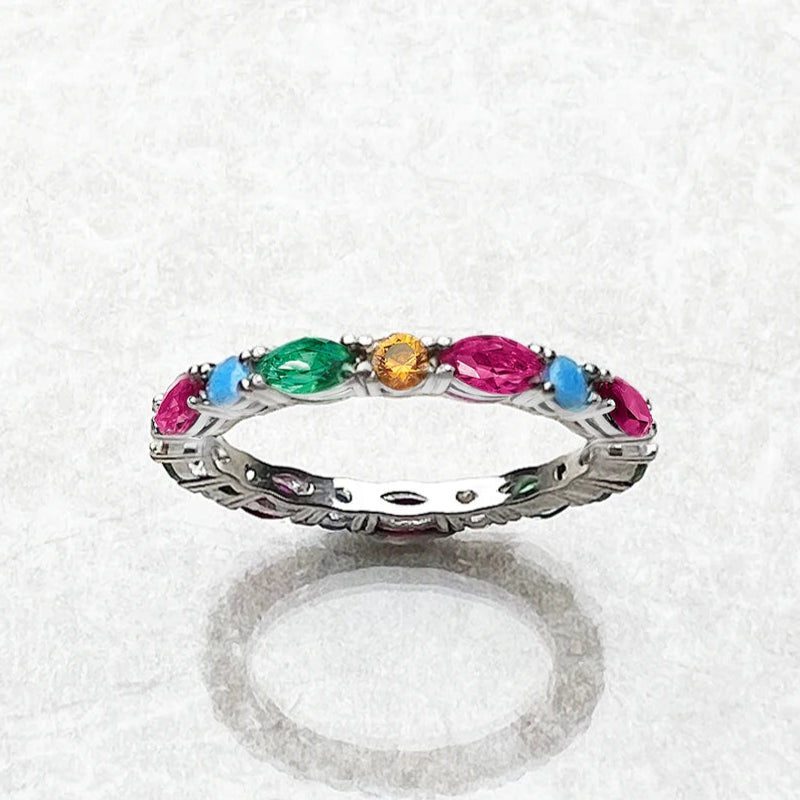 Colorful Stones Ring