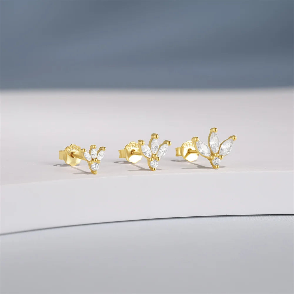 S925 Zircon Earrings