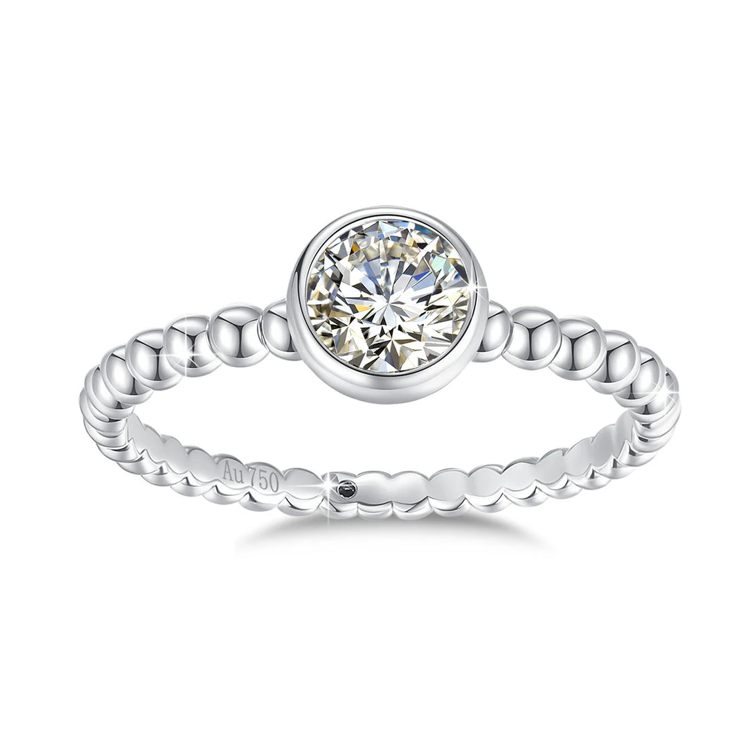 Bridal Moissanite Ring 18k Gold