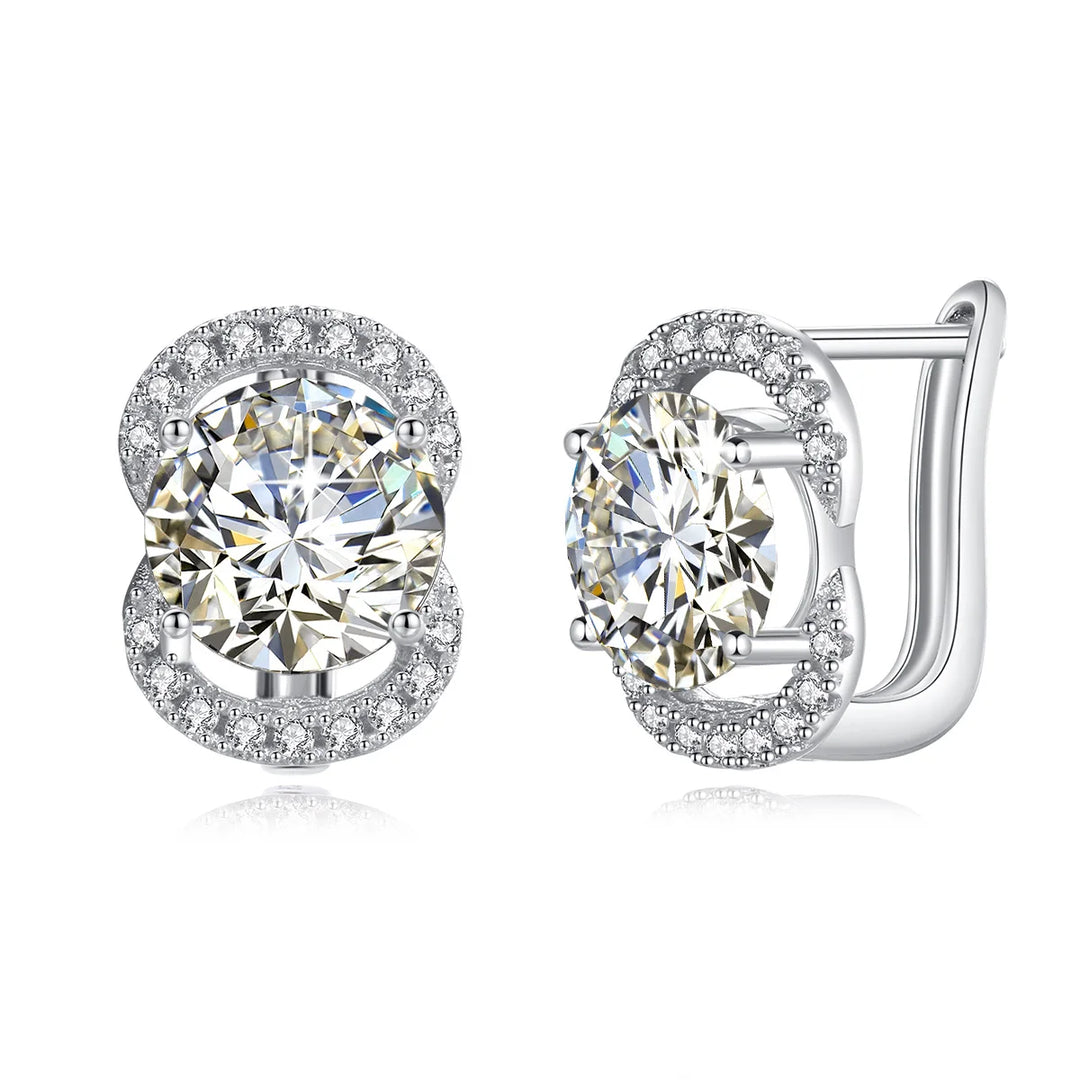 Luxury Moissanite Earrings