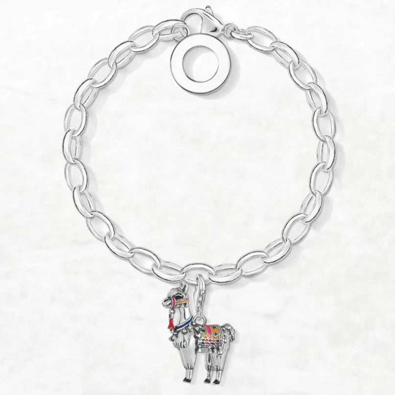 Alpaca Llama Charm Bracelet