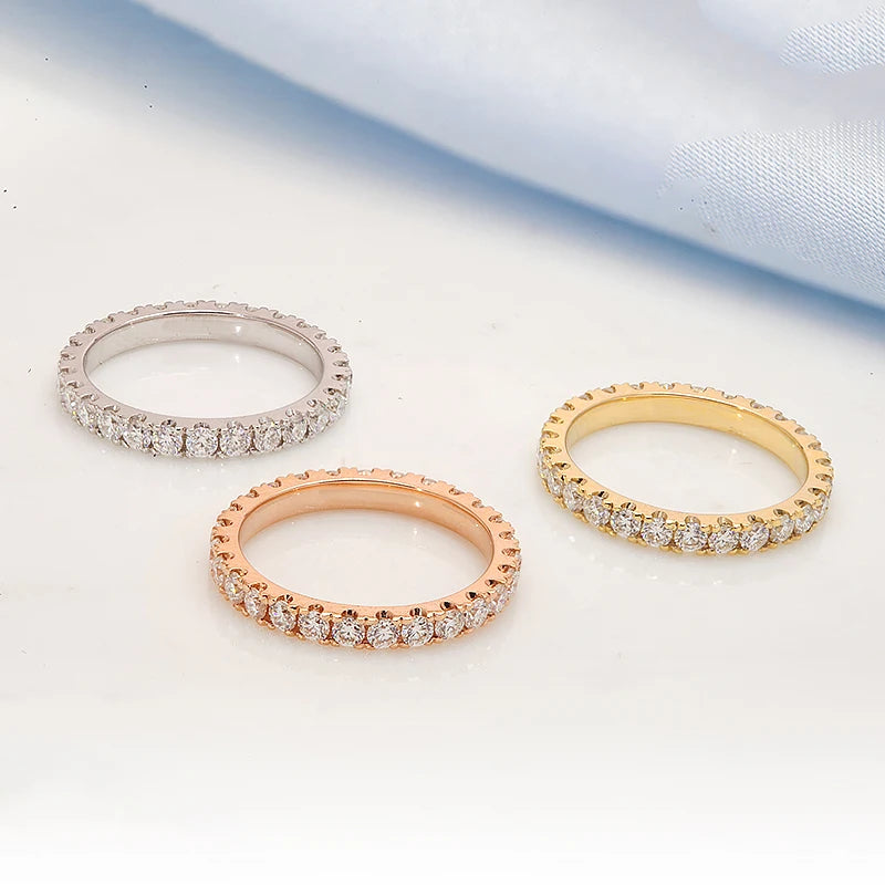 Eternity Diamond Ring 14k Gold