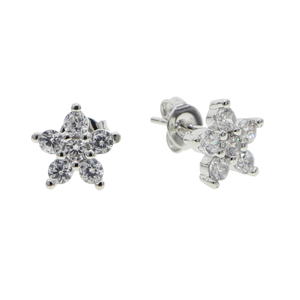 S925 Zircon Earrings