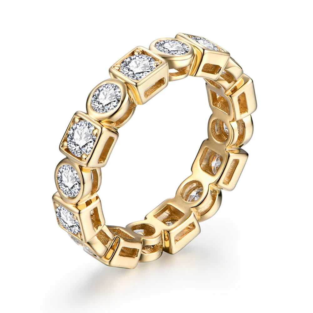 Eternity Moissanite Ring