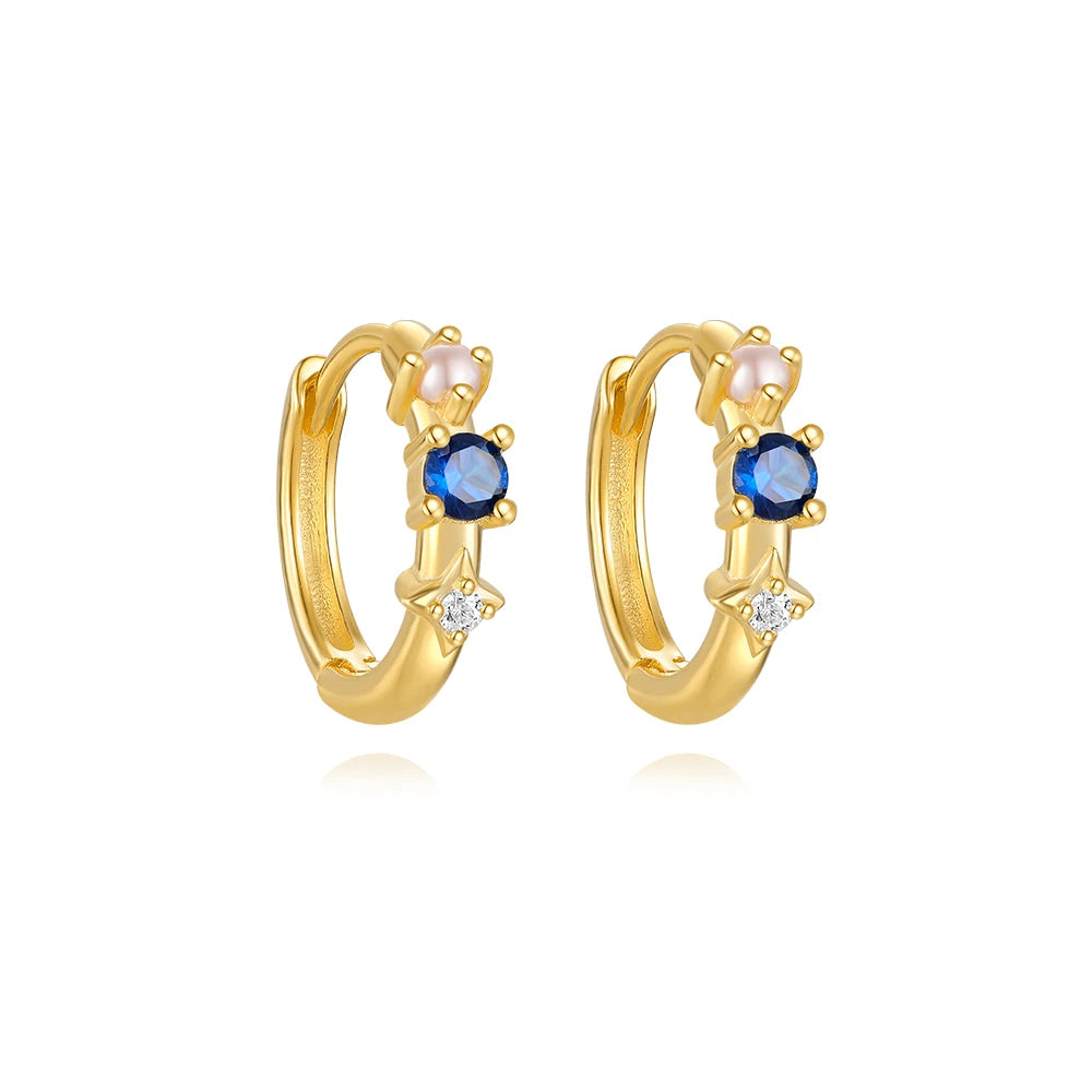 S925 Zircon Earrings