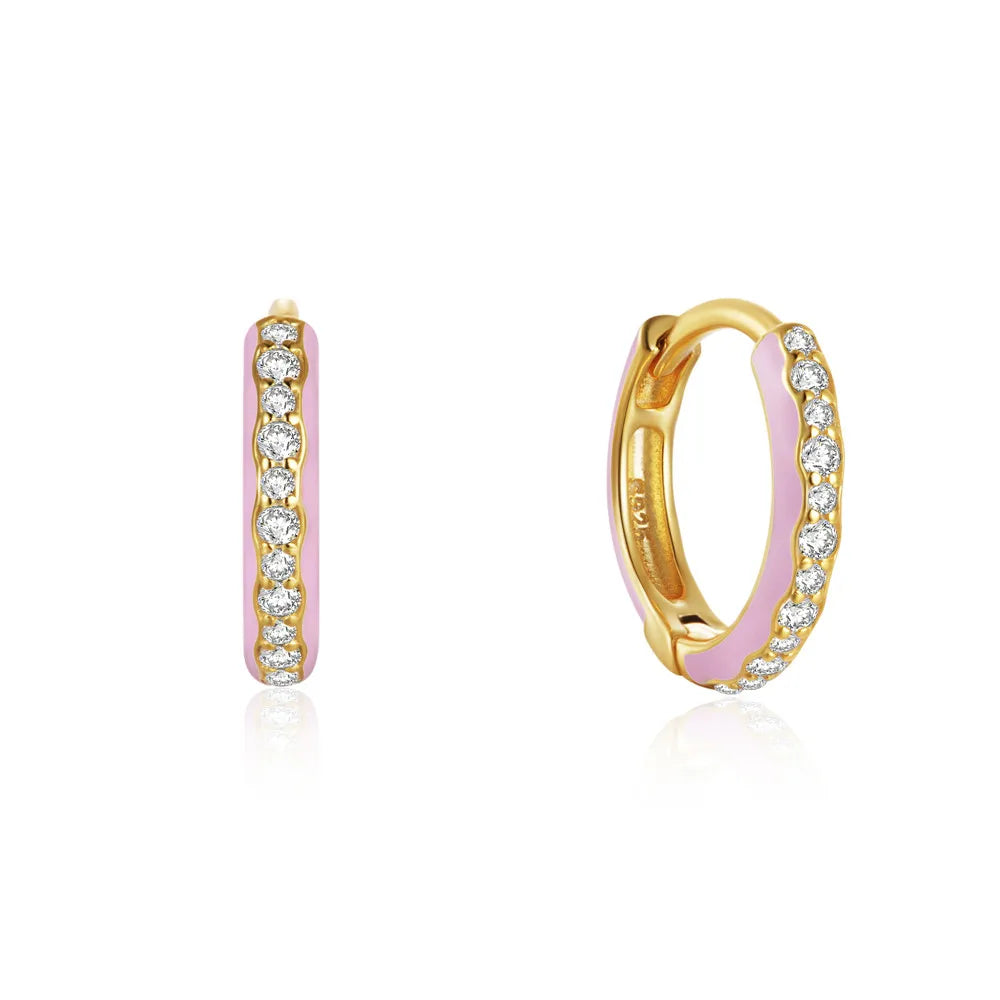 S925 Zircon Earrings