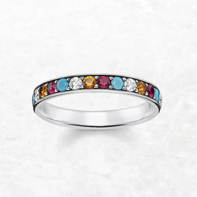 Colorful Stone Ring