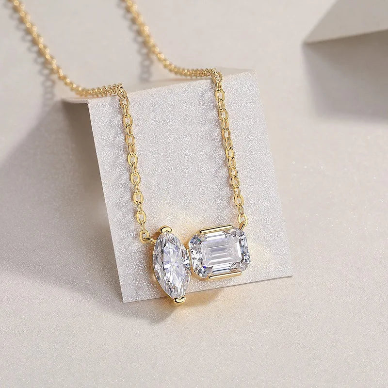 To ET Moi Moissanite Necklace