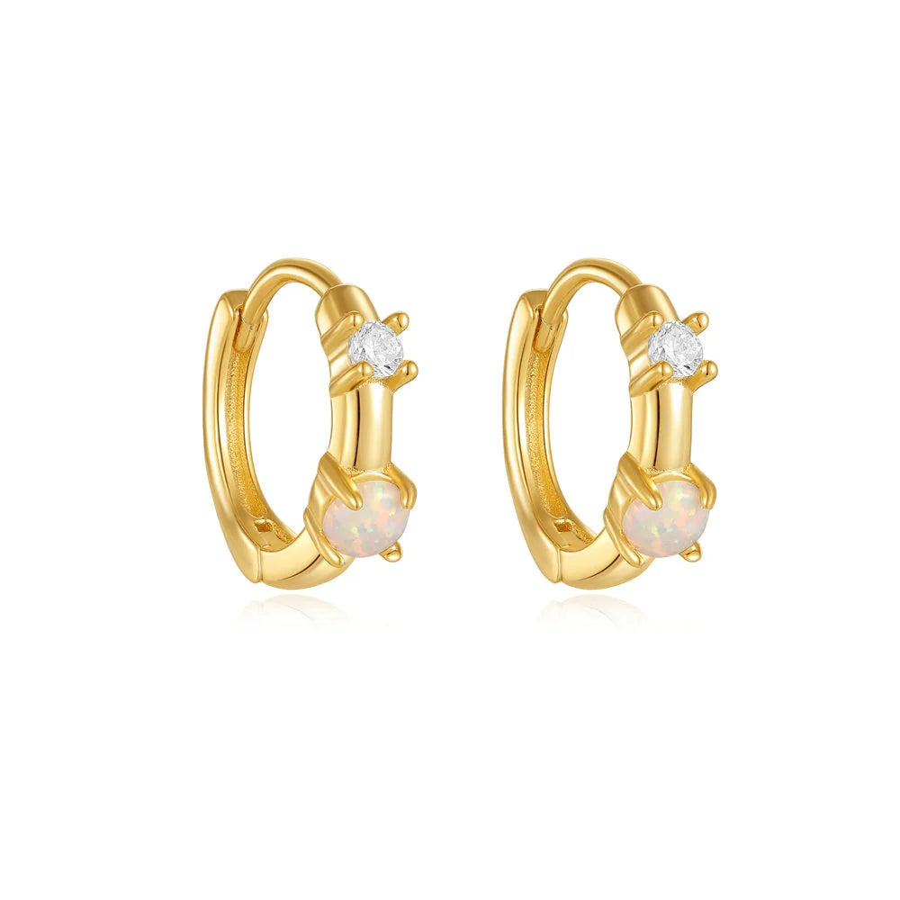 S925 Zircon Earrings